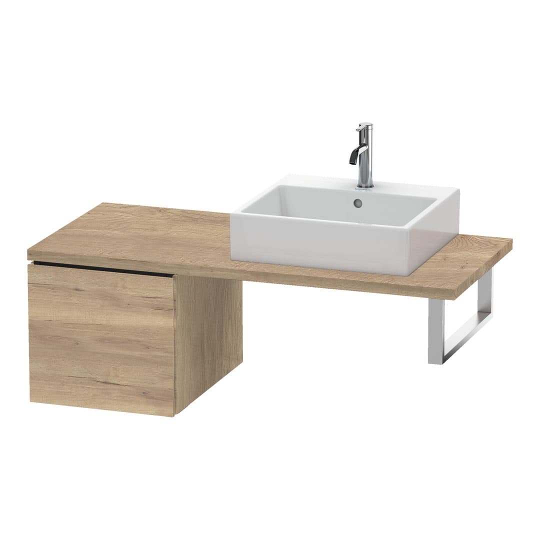 Duravit L-Cube – Ντουλάπι Μπάνιου – 420 mm, για κονσόλα, μοντέλο LC5831 – Marbled Oak Matt, Decor (LC583105555)