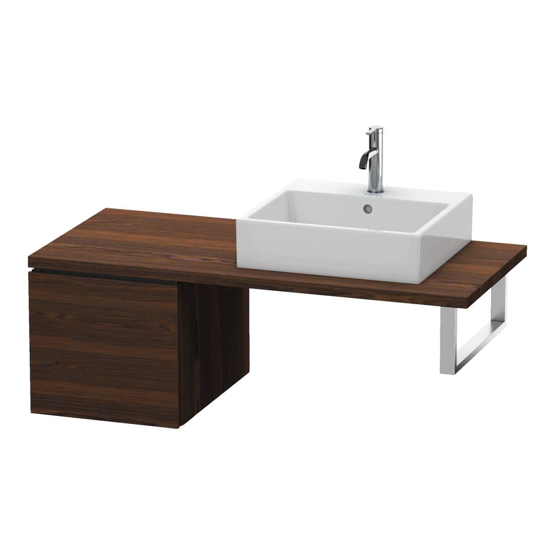 Duravit L-Cube – Ντουλάπι Μπάνιου – 420 mm, για κονσόλα, μοντέλο LC5831 – Brushed walnut Matt, Real wood veneer (LC583106969)