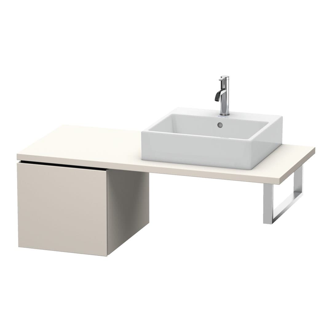 Duravit L-Cube – Ντουλάπι Μπάνιου – 420 mm, για κονσόλα – Taupe Super Matt, Decor (LC583108383)