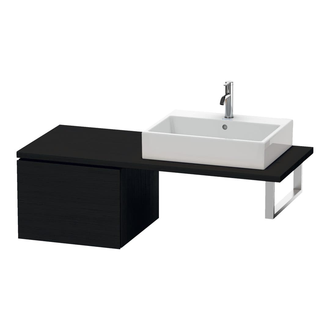 Duravit L-Cube – Ντουλάπι Μπάνιου – 520 mm, για κονσόλα, μοντέλο LC5832 – Black oak Matt, Decor (LC583201616)