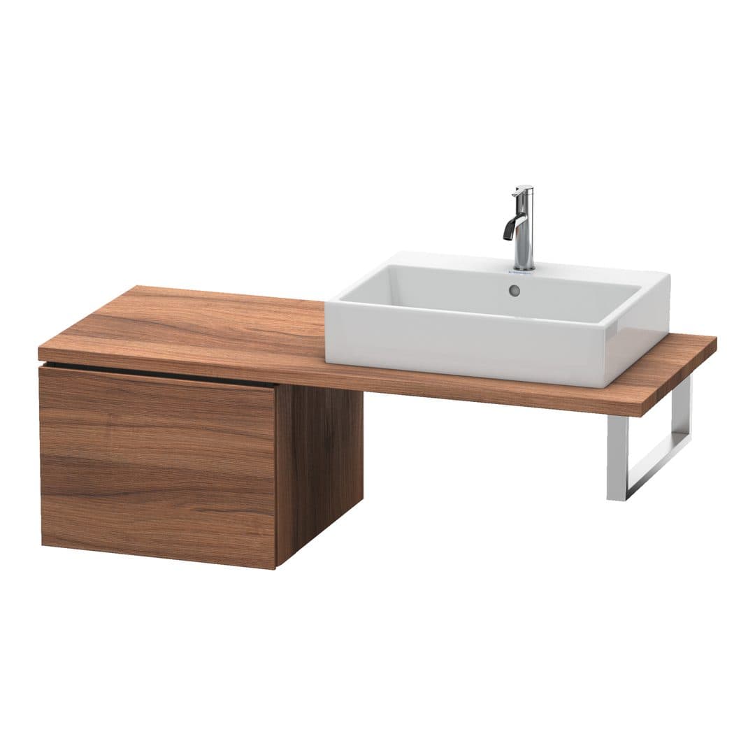 Duravit L-Cube – Ντουλάπι Μπάνιου – 520 mm, για κονσόλα, μοντέλο LC5832 – Walnut Matt, Decor (LC583207979)