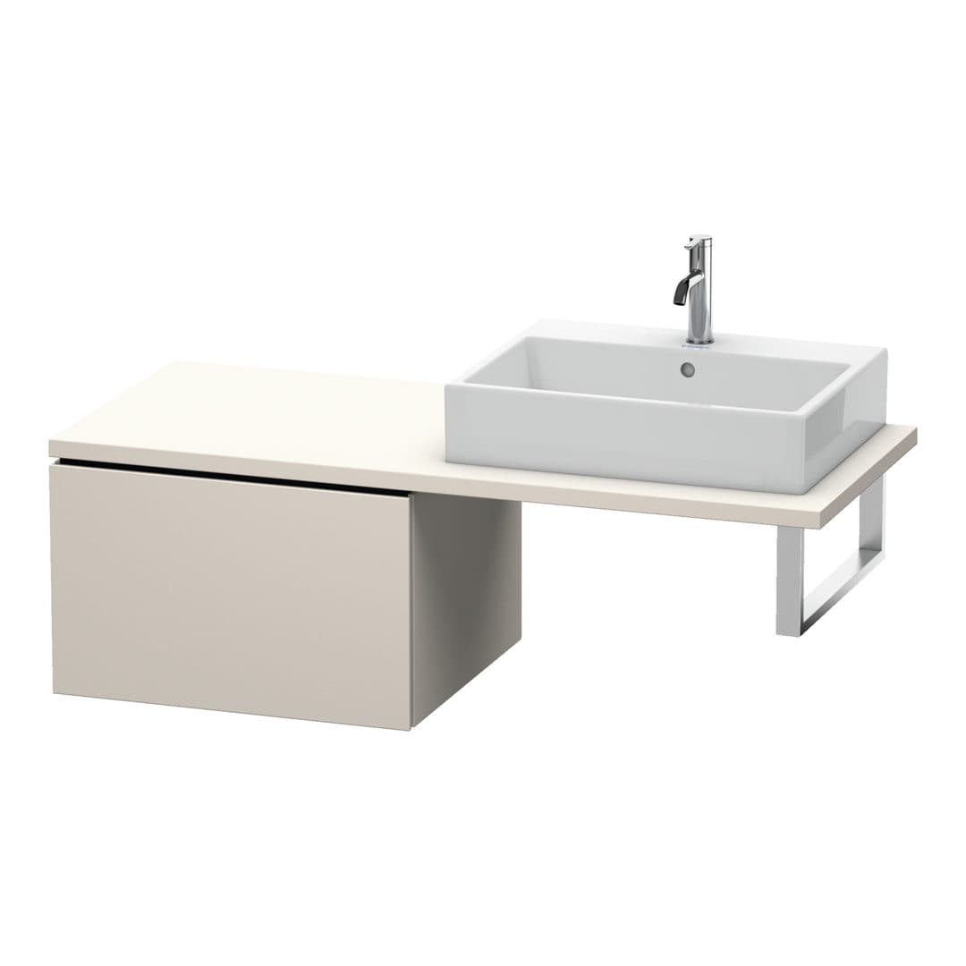 Duravit L-Cube – Ντουλάπι Μπάνιου – 620 mm, για κονσόλα, μοντέλο LC5833 – Taupe Matt, Decor (LC583309191)