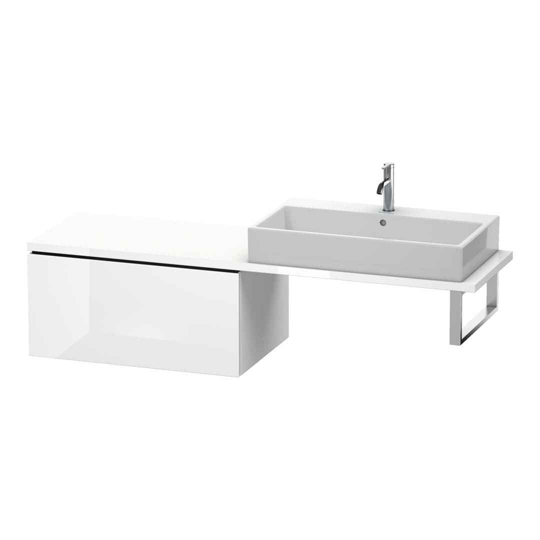 Duravit L-Cube – Ντουλάπι Μπάνιου – 820 mm, για κονσόλα, μοντέλο LC5834 – White High Gloss, Decor (LC583402222)