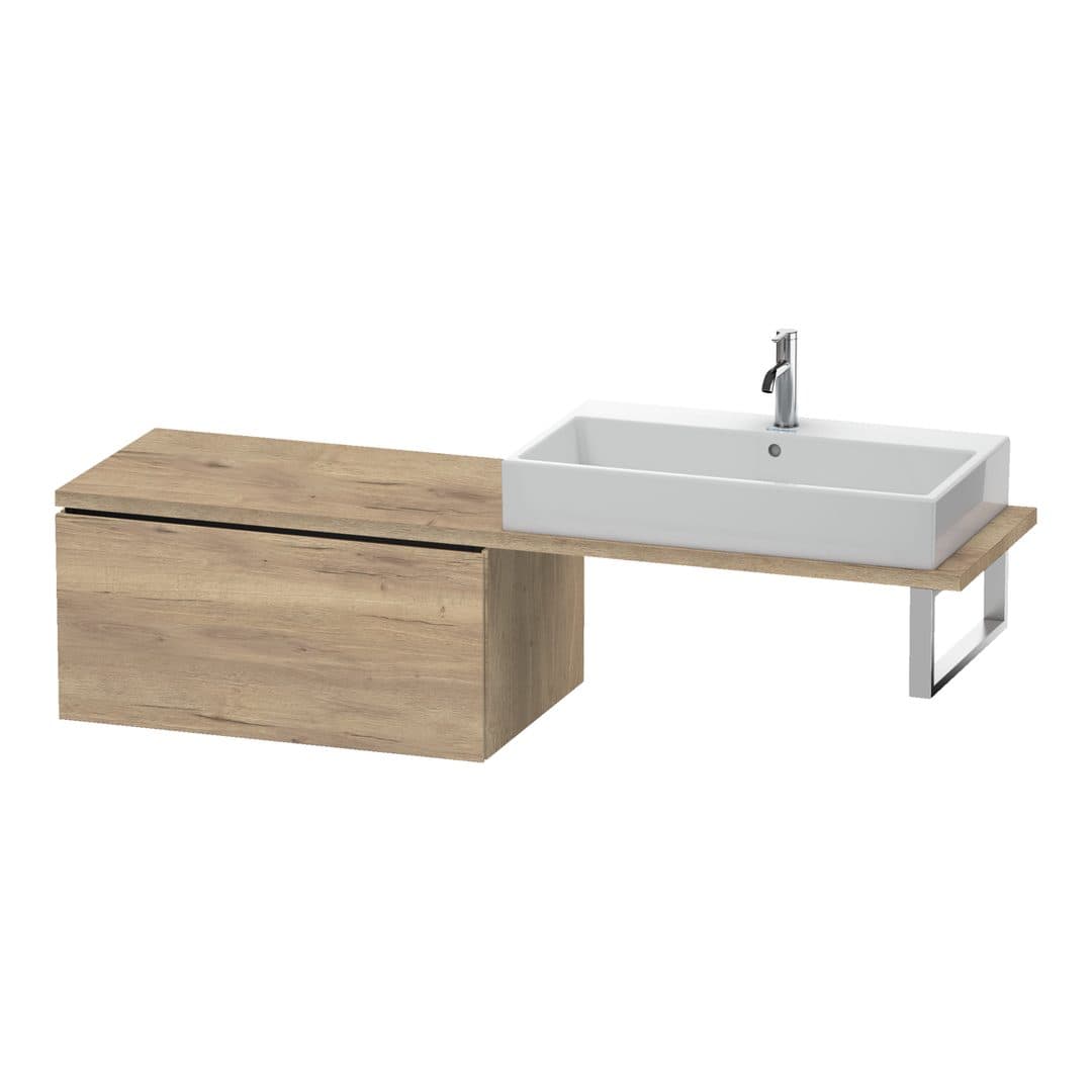 Duravit L-Cube – Ντουλάπι Μπάνιου – 820 mm, για κονσόλα, μοντέλο LC5834 – Marbled Oak Matt, Decor (LC583405555)