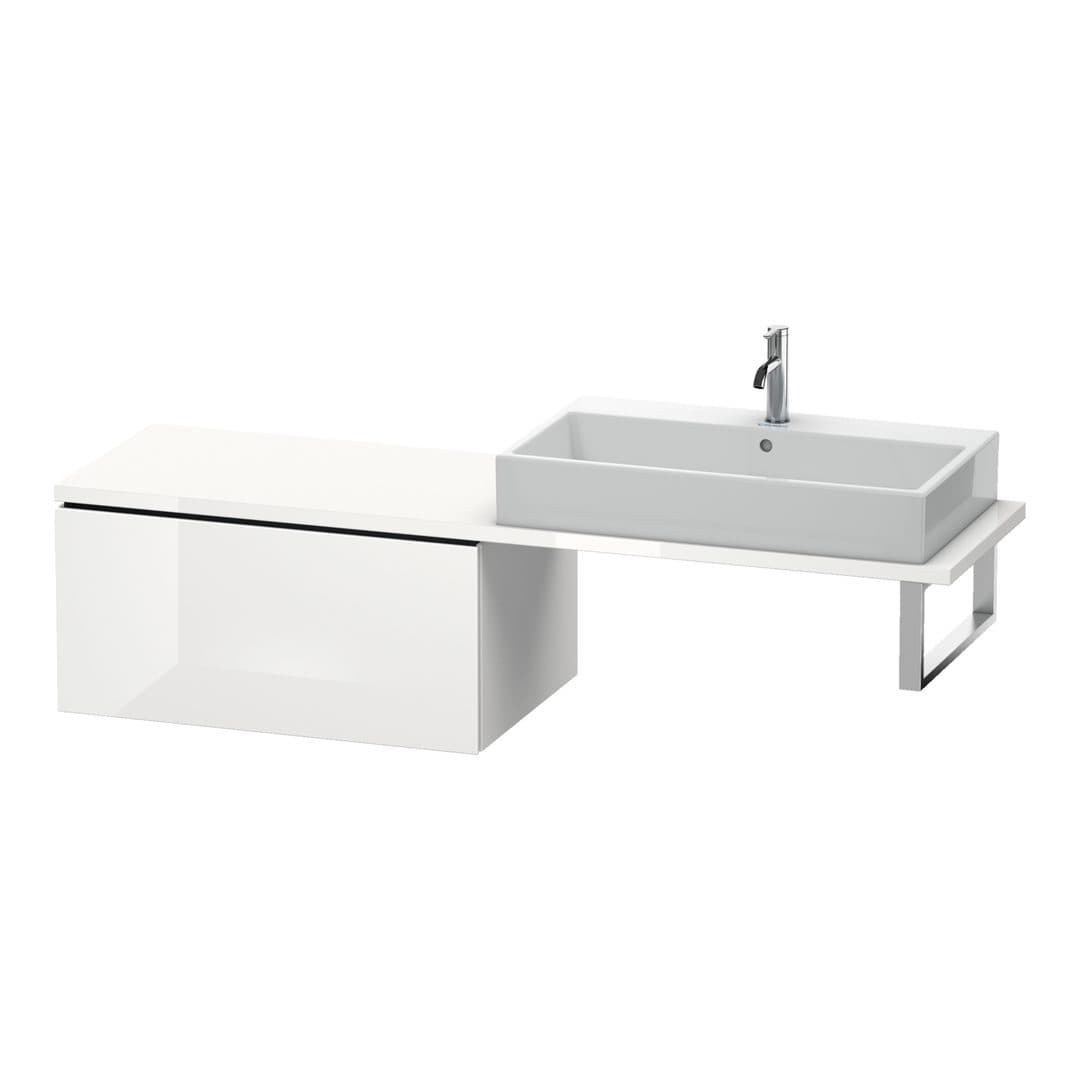 Duravit L-Cube – Ντουλάπι Μπάνιου – 820 mm, για κονσόλα, μοντέλο LC5834 – White High Gloss, Lacquer (LC583408585)
