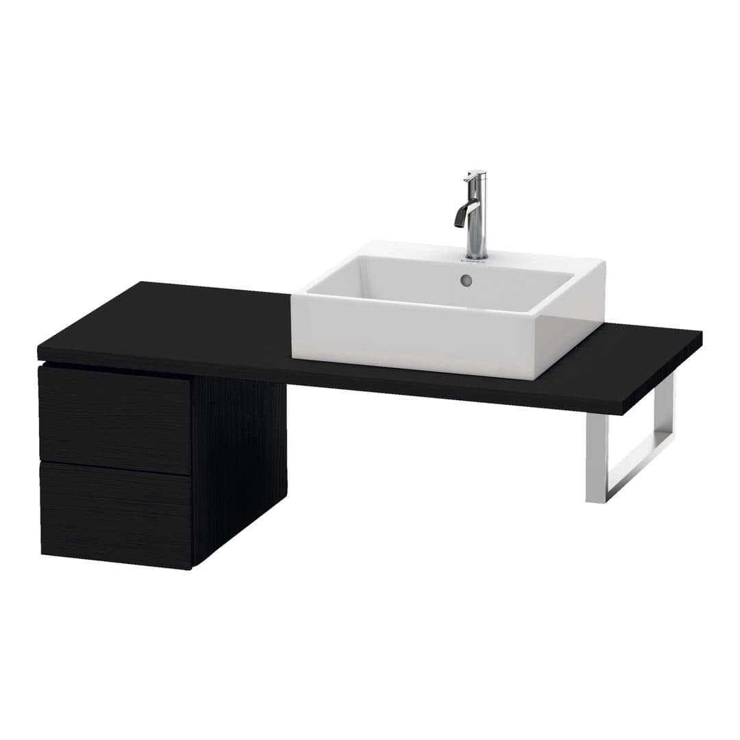 Duravit L-Cube – Ντουλάπι Μπάνιου – 320 mm, για κονσόλα, μοντέλο LC5835 – Black oak Matt, Decor (LC583501616)