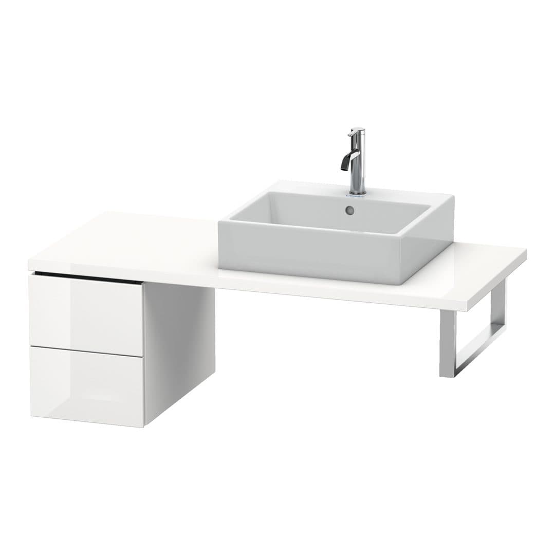 Duravit L-Cube – Ντουλάπι Μπάνιου – 320 mm, για κονσόλα, μοντέλο LC5835 – White High Gloss, Decor (LC583502222)