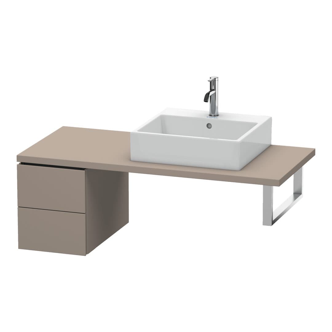 Duravit L-Cube – Ντουλάπι Μπάνιου – 320 mm, για κονσόλα, μοντέλο LC5835 – Basalte Matt, Decor (LC583504343)