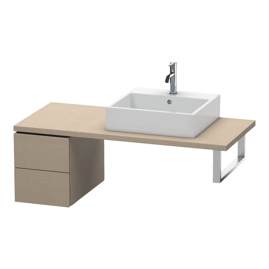 Duravit L-Cube – Ντουλάπι Μπάνιου – 320 mm, για κονσόλα, μοντέλο LC5835 – Linen Matt, Decor (LC583507575)