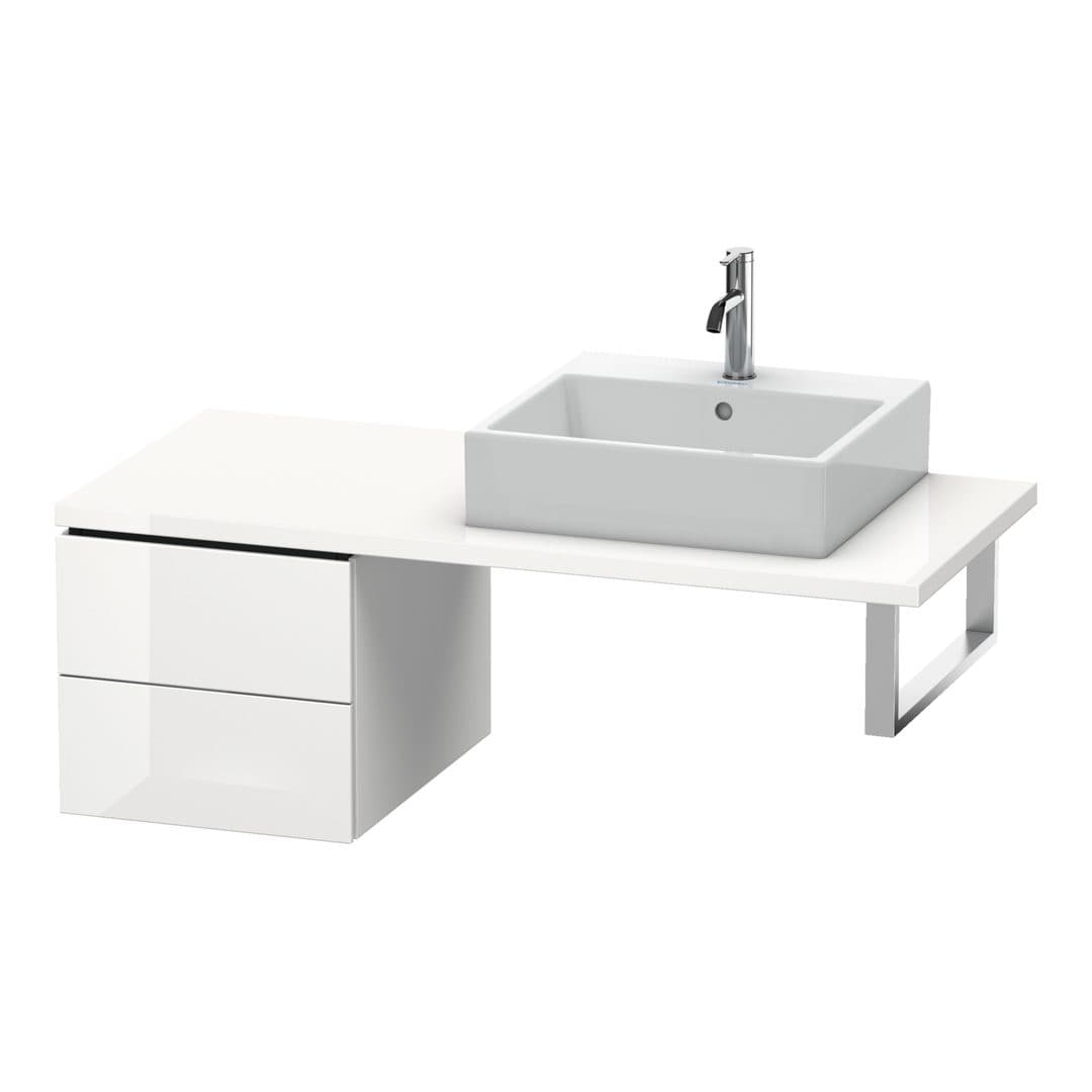 Duravit L-Cube – Ντουλάπι Μπάνιου – 420 mm, για κονσόλα, μοντέλο LC5836 – White High Gloss, Lacquer (LC583608585)