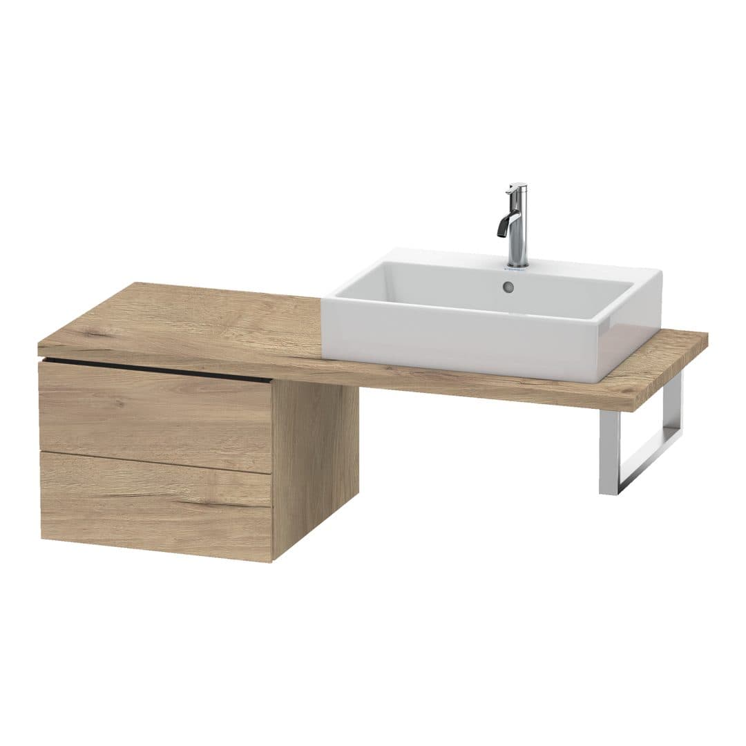 Duravit L-Cube – Ντουλάπι Μπάνιου – 520 mm, για κονσόλα, μοντέλο LC5837 – Marbled Oak Matt, Decor (LC583705555)