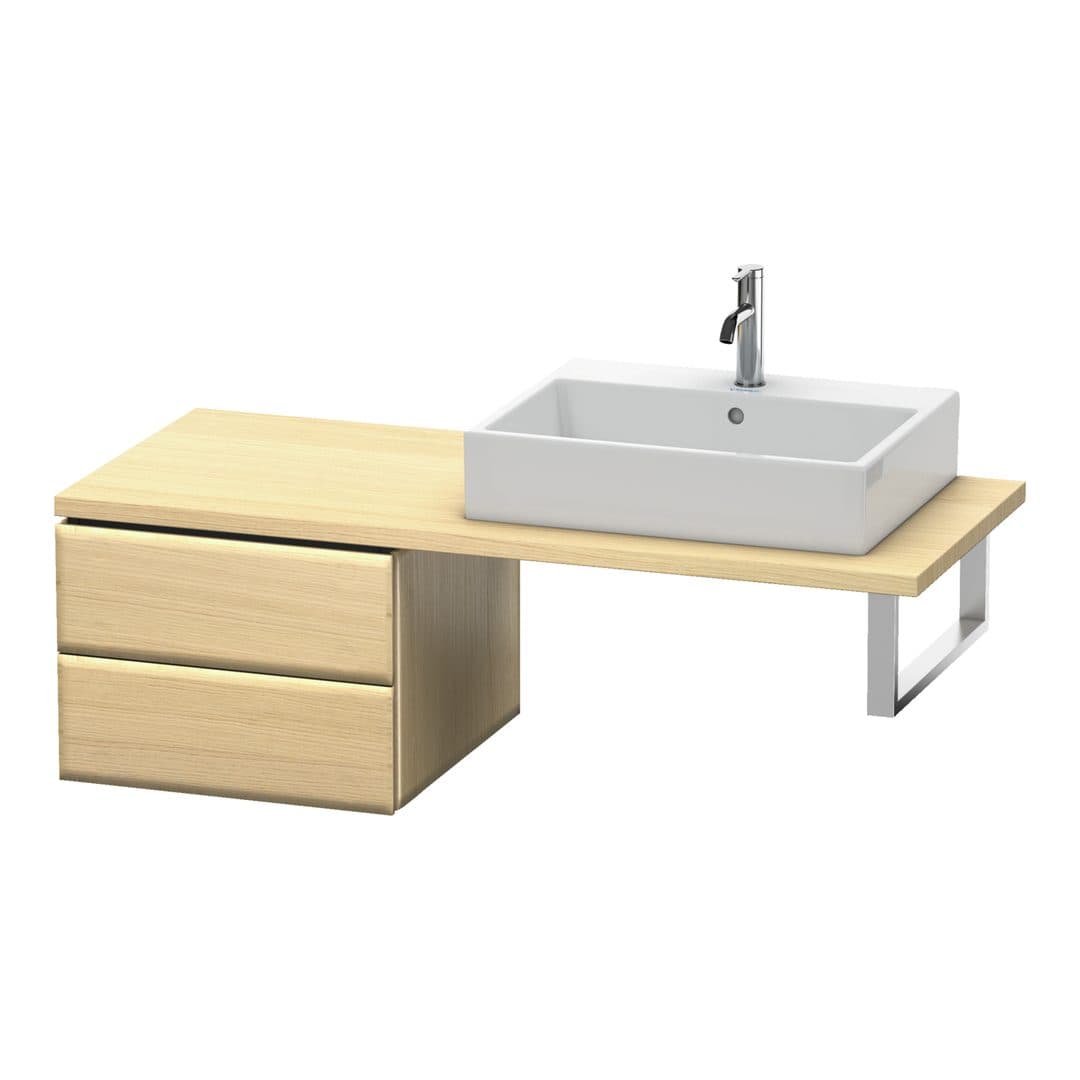 Duravit L-Cube – Ντουλάπι Μπάνιου – 520 mm, για κονσόλα, μοντέλο LC5837 – Mediterranean oak Matt, Real wood veneer (LC583707171)