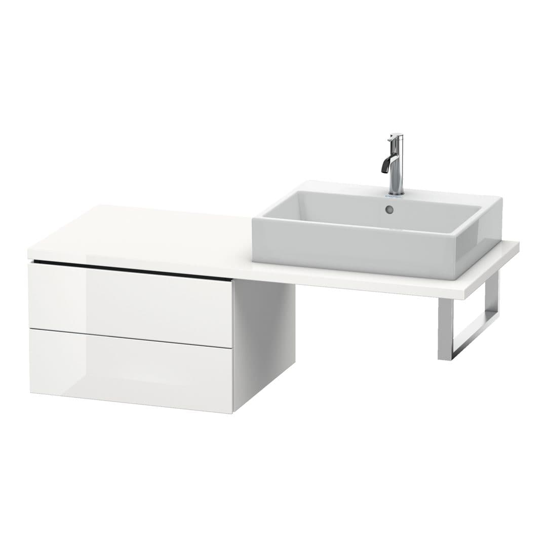 Duravit L-Cube – Ντουλάπι Μπάνιου – 620 mm, για κονσόλα, μοντέλο LC5838 – White High Gloss, Lacquer (LC583808585)