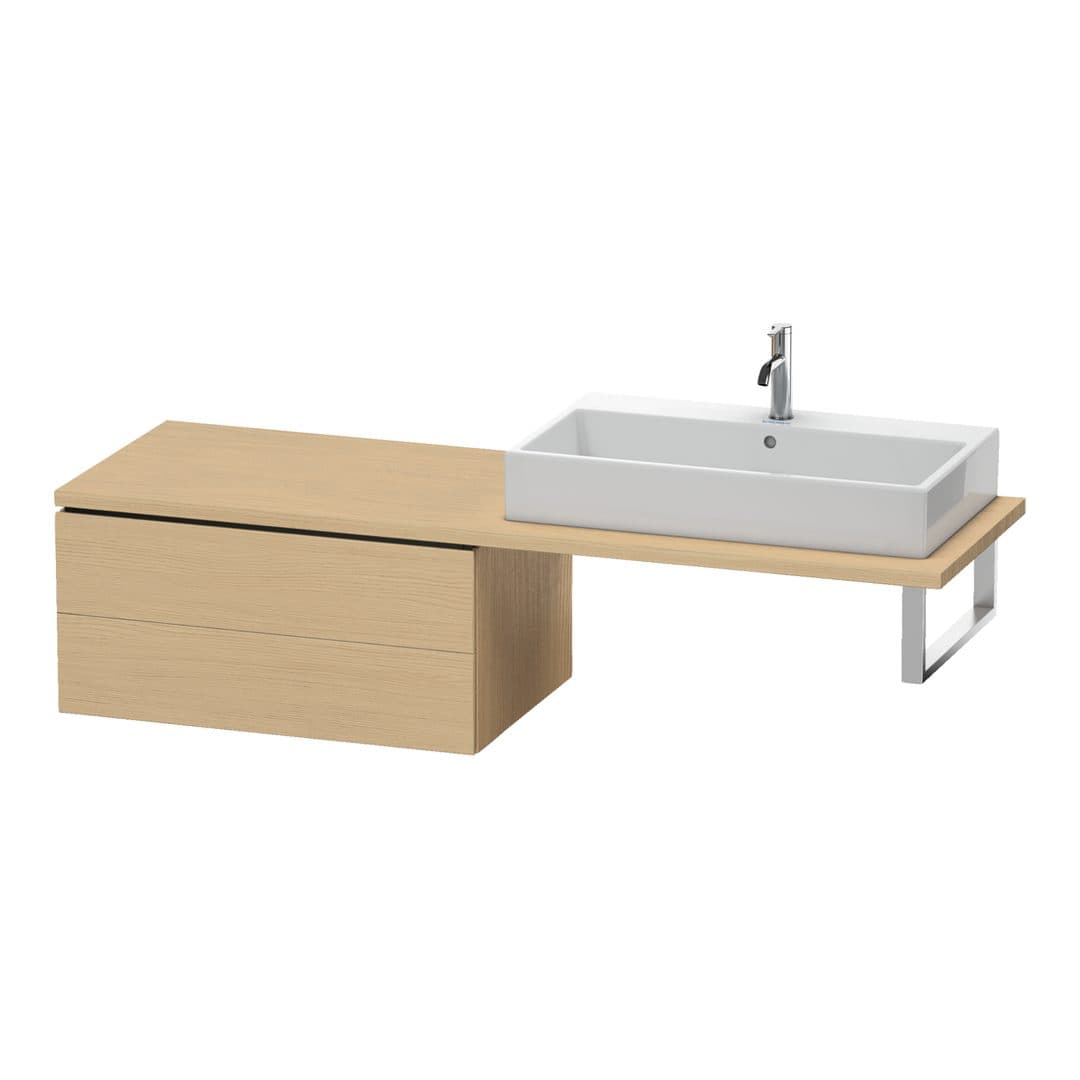 Duravit L-Cube – Ντουλάπι Μπάνιου – 820 mm, για κονσόλα, μοντέλο LC5839 – Natural oak, Decor (LC583903030)