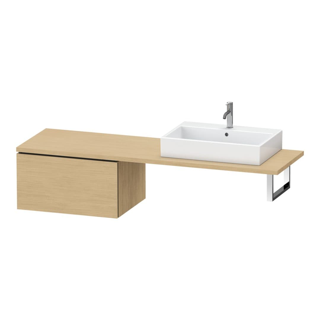 Duravit L-Cube – Ντουλάπι Μπάνιου – 720 mm, για κονσόλα, μοντέλο LC5854 – Natural oak, Decor (LC585403030)
