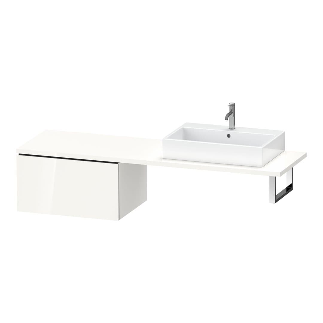 Duravit L-Cube – Ντουλάπι Μπάνιου – 720 mm, για κονσόλα, μοντέλο LC5854 – White High Gloss, Lacquer (LC585408585)