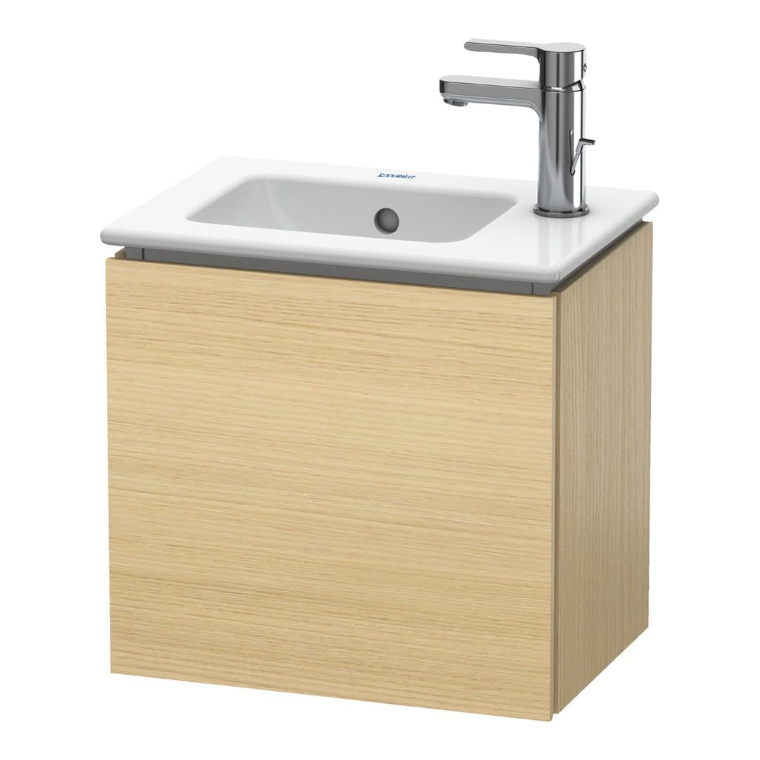 Duravit L-Cube – Έπιπλο Νιπτήρα – 420 mm, 1 πόρτα, δεξιά, 420 x 294 x 400 mm – Mediterranean oak Matt, Real wood veneer (LC6272R7171)