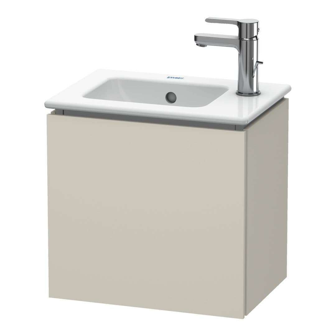 Duravit L-Cube – Έπιπλο Νιπτήρα – 420 mm, 1 πόρτα, δεξιά, 420 x 294 x 400 mm – Taupe Matt, Decor (LC6272R9191)