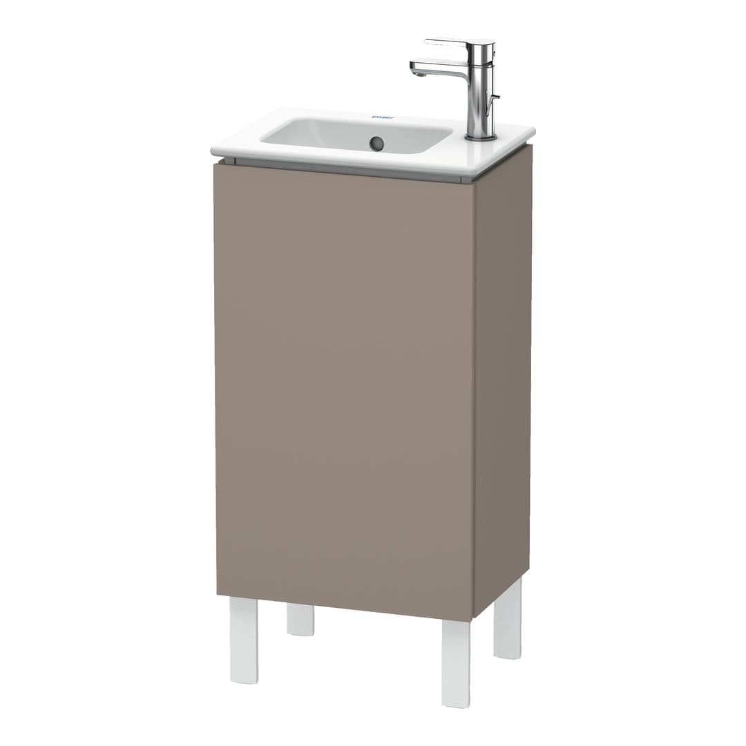 Duravit L-Cube – Έπιπλο Νιπτήρα – 420 mm, 1 πόρτα, αριστερή, 420 x 294 x 704 mm – Basalte Matt, Decor (LC6273L4343)