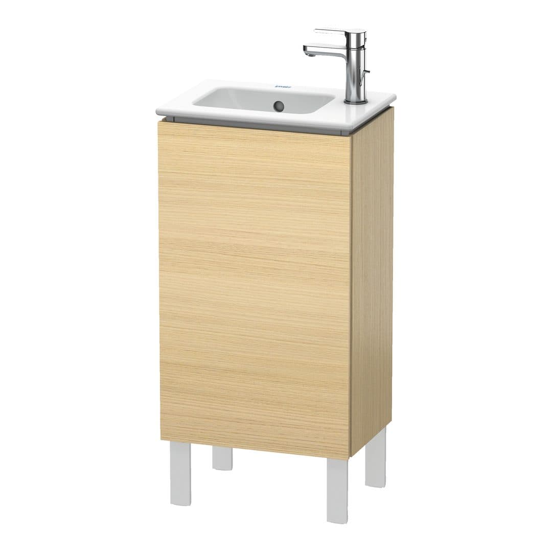 Duravit L-Cube – Έπιπλο Νιπτήρα – 420 mm, 1 πόρτα, αριστερή, 420 x 294 x 704 mm – Mediterranean oak Matt, Real wood veneer (LC6273L7171)