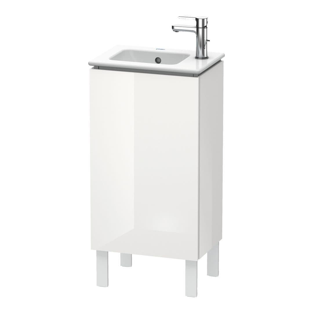 Duravit L-Cube – Έπιπλο Νιπτήρα – 420 mm, 1 πόρτα, αριστερή, 420 x 294 x 704 mm – White High Gloss, Lacquer (LC6273L8585)