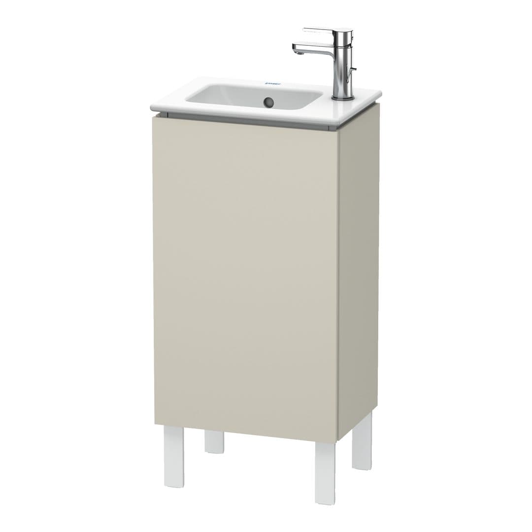 Duravit L-Cube – Έπιπλο Νιπτήρα – 420 mm, 1 πόρτα, αριστερή, 420 x 294 x 704 mm – Taupe Matt, Decor (LC6273L9191)