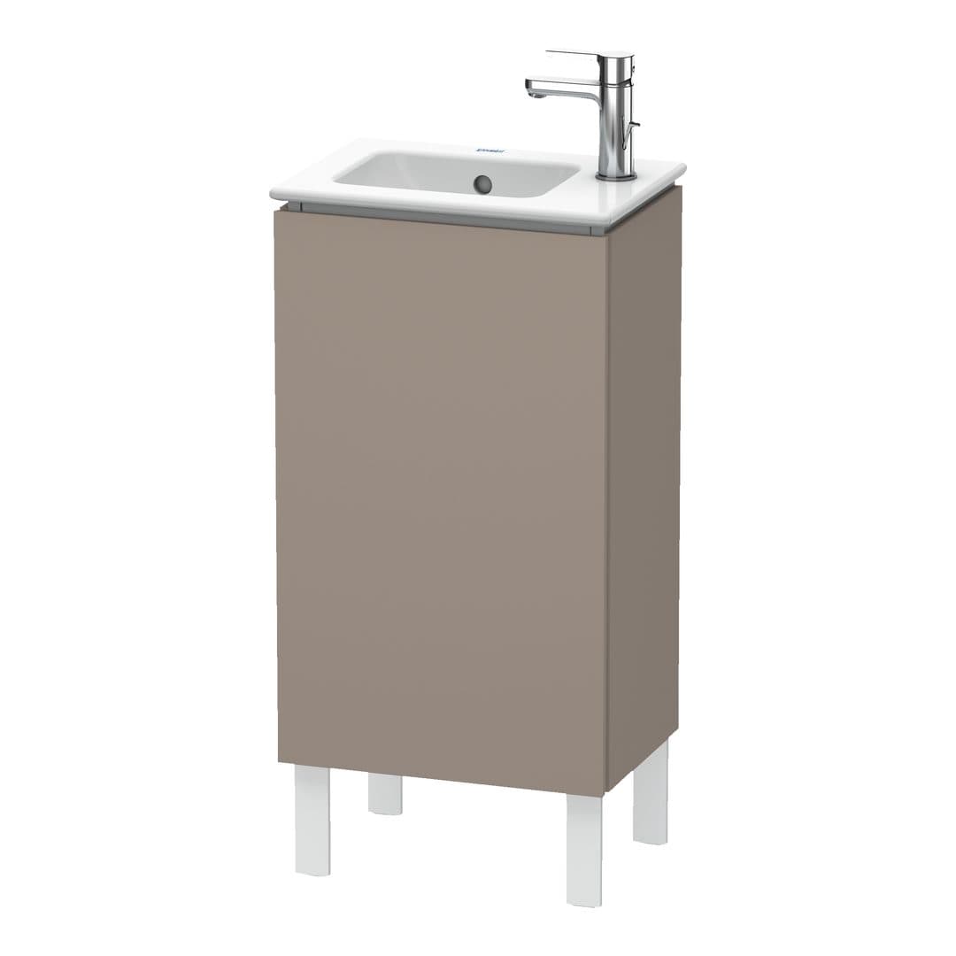 Duravit L-Cube – Έπιπλο Νιπτήρα – 420 mm, 1 πόρτα, δεξιά, 420 x 294 x 704 mm – Basalte Matt, Decor (LC6273R4343)