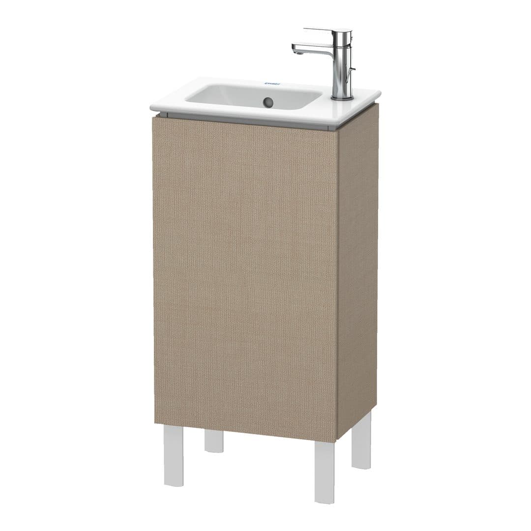 Duravit L-Cube – Έπιπλο Νιπτήρα – 420 mm, 1 πόρτα, δεξιά, 420 x 294 x 704 mm – Linen Matt, Decor (LC6273R7575)