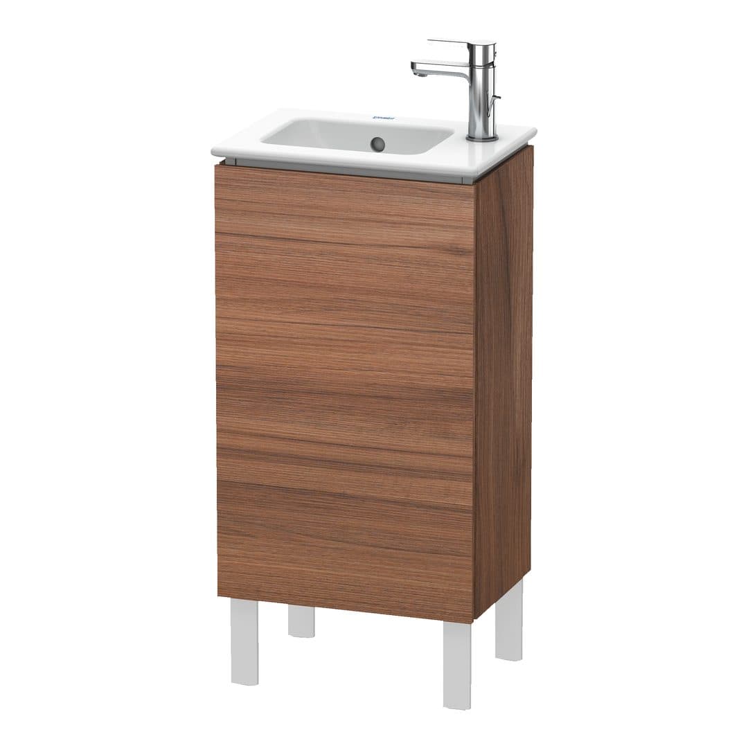 Duravit L-Cube – Έπιπλο Νιπτήρα – 420 mm, 1 πόρτα, δεξιά, 420 x 294 x 704 mm – Walnut Matt, Decor (LC6273R7979)
