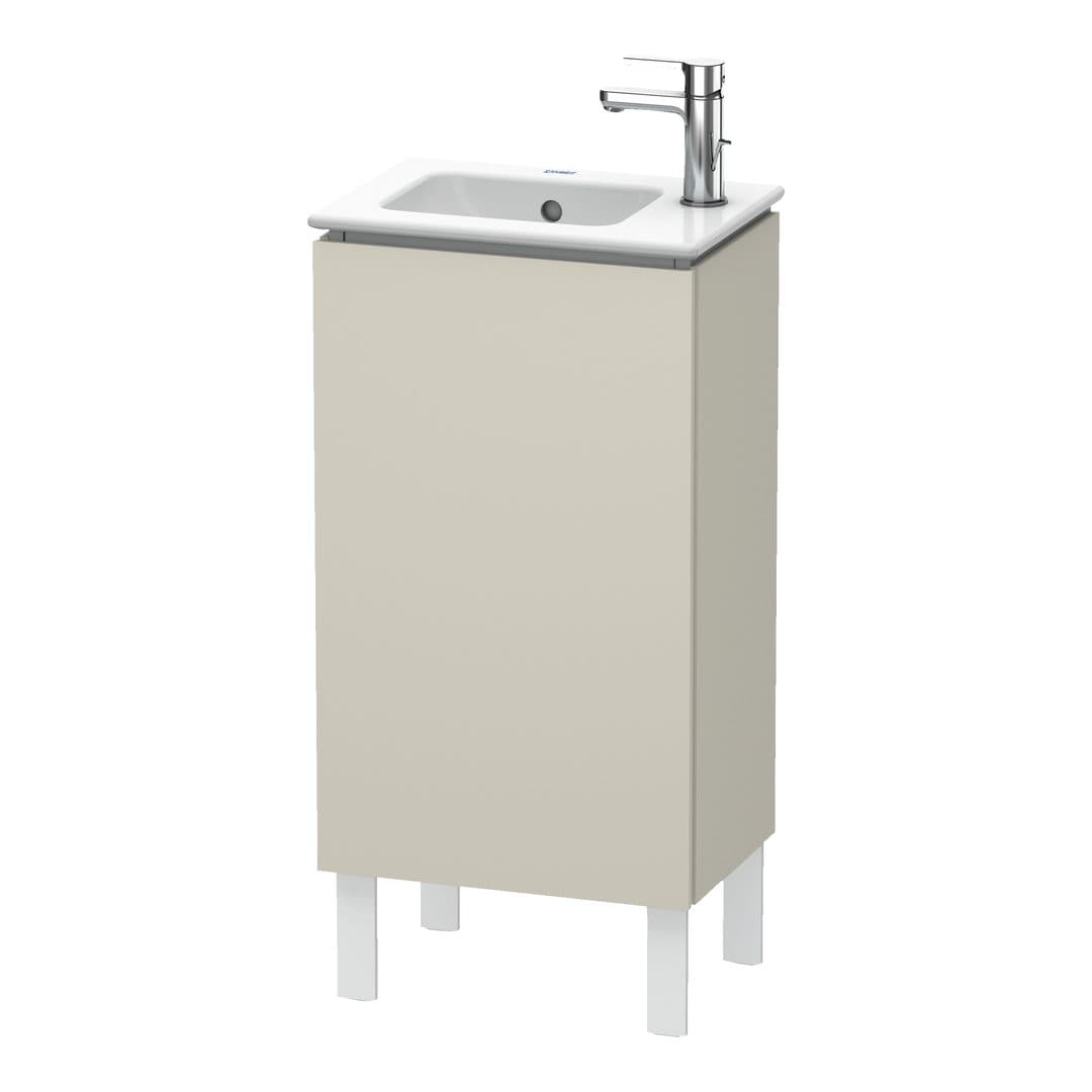Duravit L-Cube – Έπιπλο Νιπτήρα – 420 mm, 1 πόρτα, δεξιά, 420 x 294 x 704 mm – Taupe Matt, Decor (LC6273R9191)