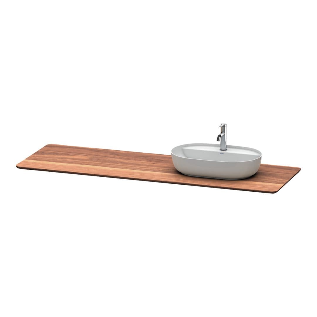Duravit Luv – Πάγκος Νιπτήρα – 1783 mm, νιπτήρας δεξιά – American walnut Matt, Solid wood (LU9463R7777)