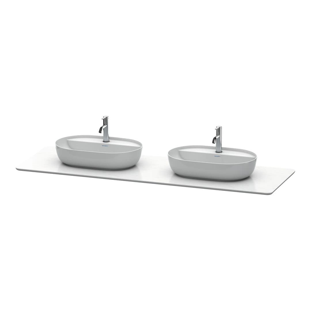 Duravit Luv – Πάγκος Νιπτήρα – 1783 mm – White Polished, Quartz stone (LU9467B1717)