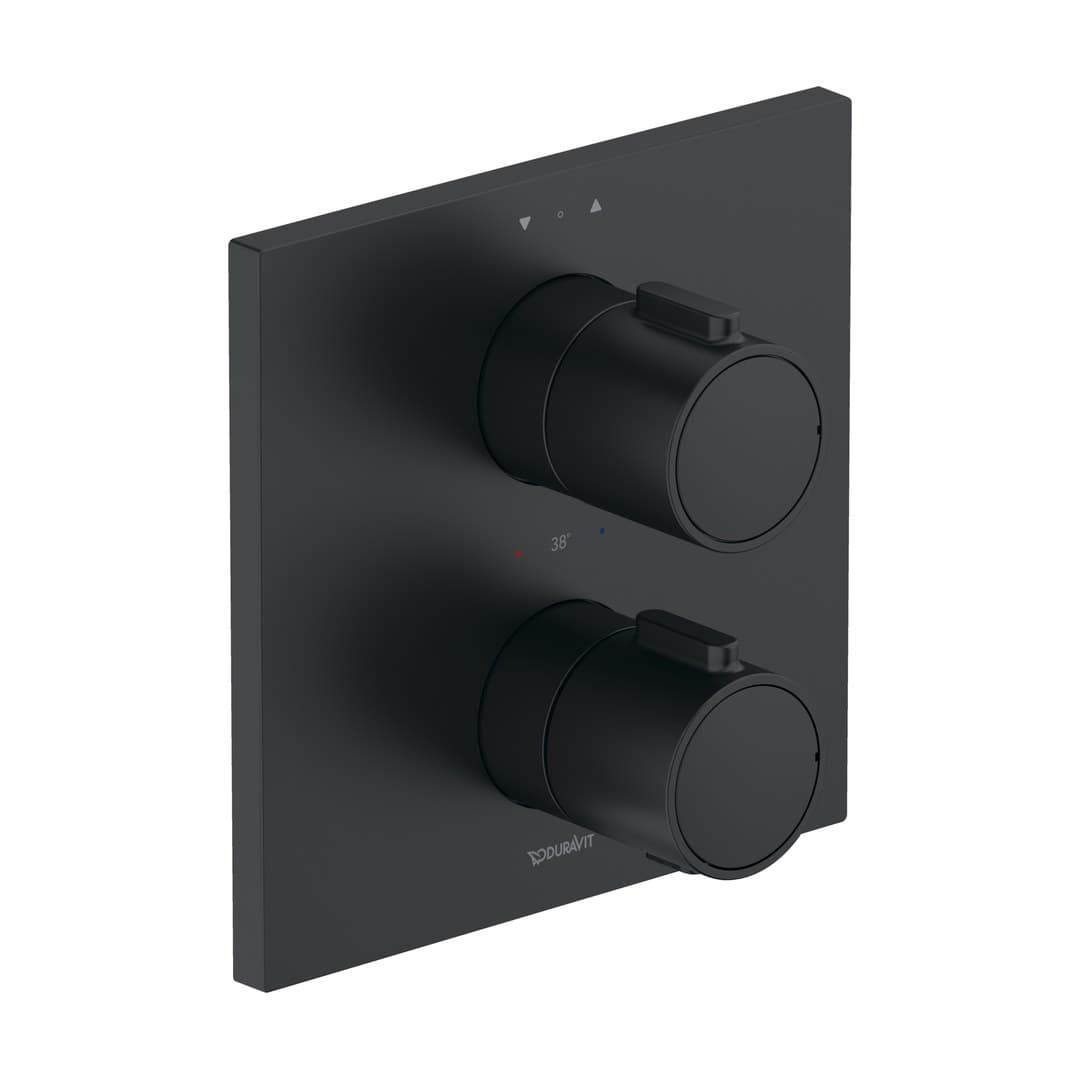 Duravit Manhattan – Θερμοστατικός Μίκτης Ντους – Black Matt (MH4200006A46)