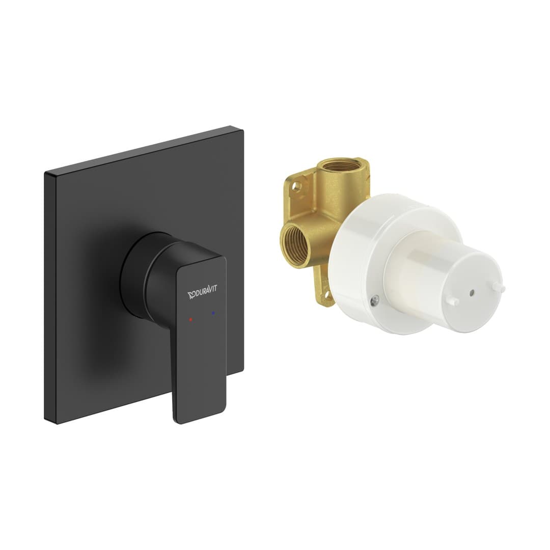 Duravit Manhattan – Μίκτης Εντοιχισμού – σετ, 1 έξοδος – Black Matt (MH4210007046)