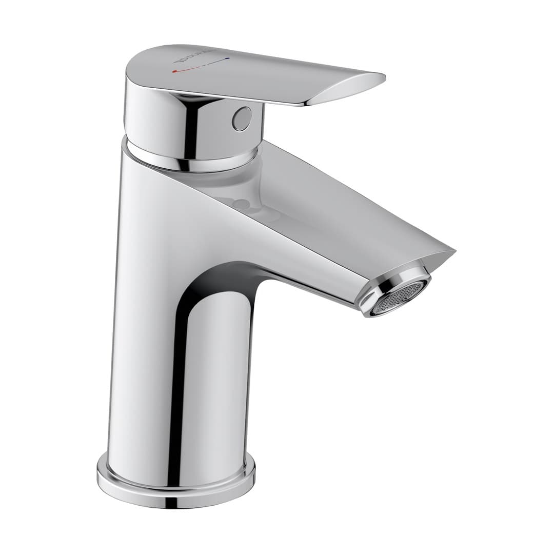 Duravit No.1 – Μπαταρία Νιπτήρα – S, FreshStart, χωρίς βαλβίδα – Chrome High Gloss (N11011002010)