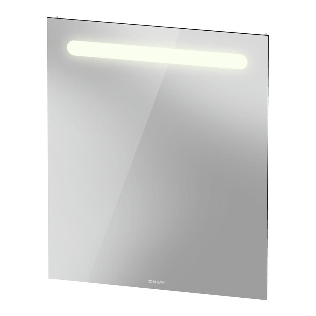 Duravit No.1 – Καθρέπτης Μπάνιου – 600×700 mm, με φωτισμό LED – White Matt (N17951000000000)