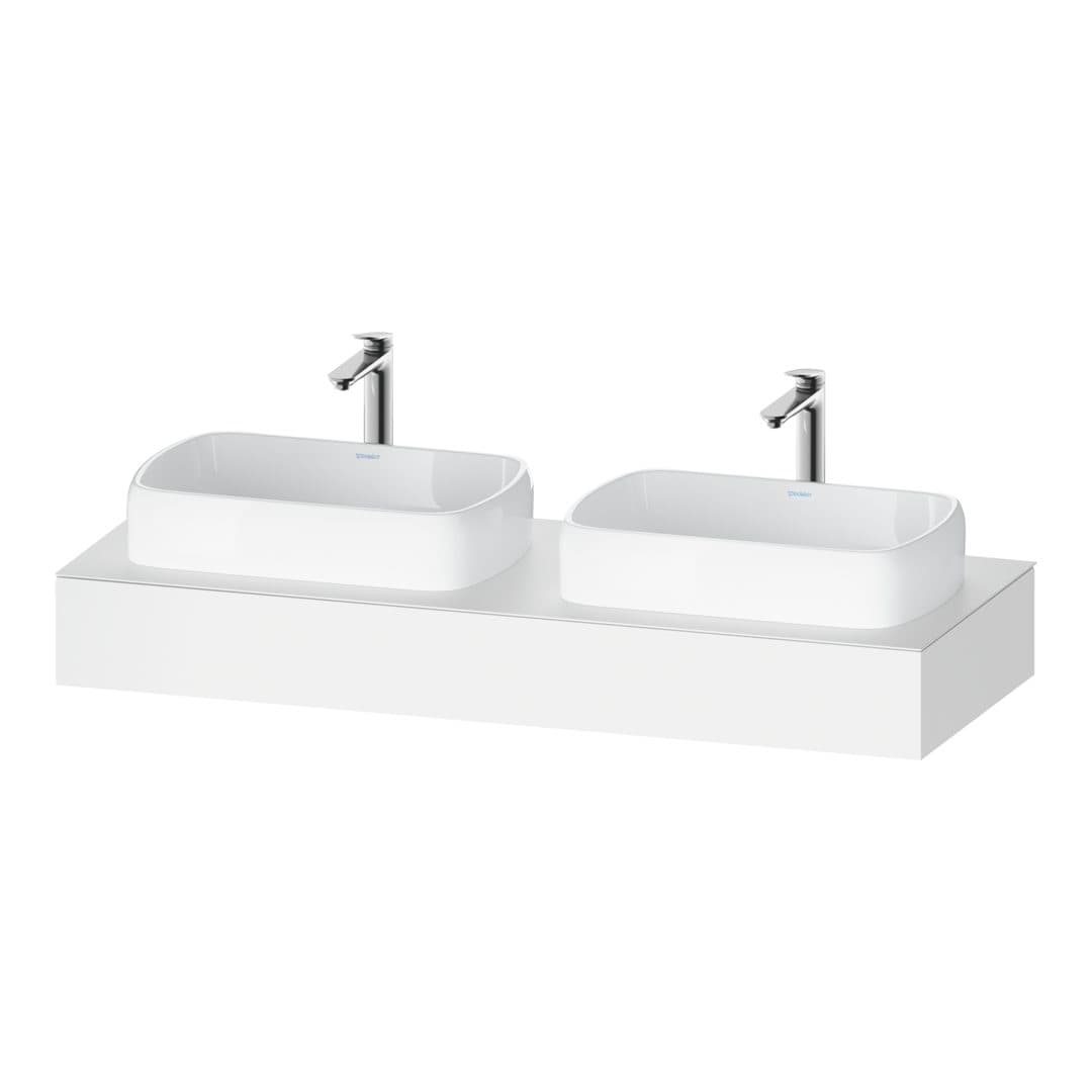 Duravit Collection One – Πάγκος Νιπτήρα – 1400 mm – White Matt, Decor (QA4805018180000)