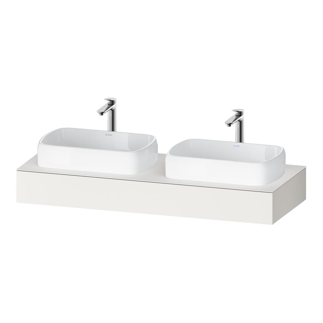 Duravit Collection One – Πάγκος Νιπτήρα – 1400 mm – White Super Matt, Decor (QA4805084840000)