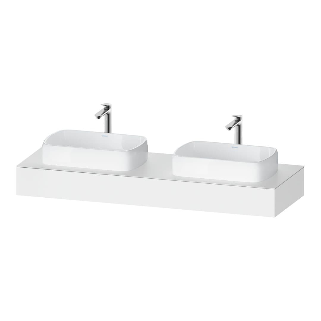 Duravit Collection One – Πάγκος Νιπτήρα – 1600 mm – White Matt, Decor (QA4808018180000)