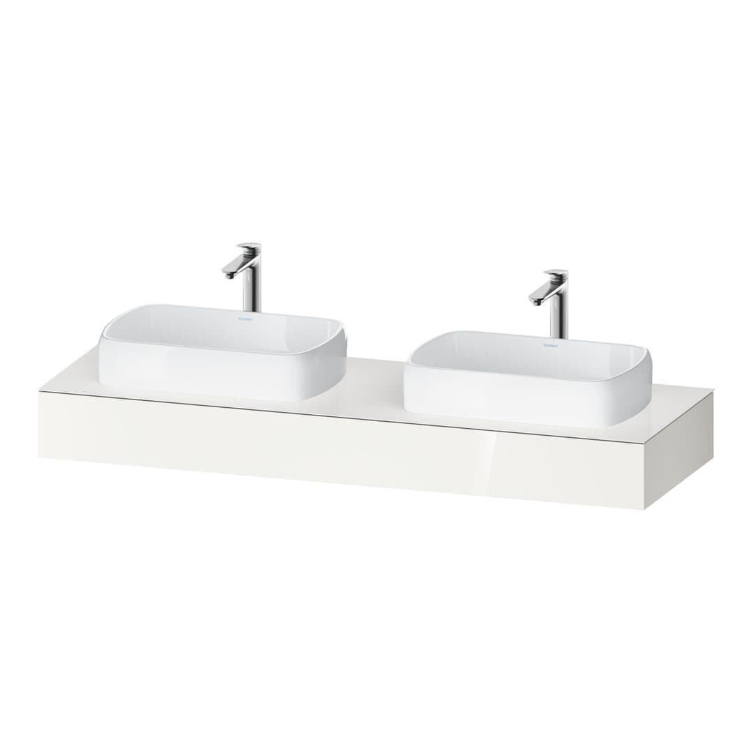 Duravit Collection One – Πάγκος Νιπτήρα – 1600 mm – White High Gloss, Decor (QA4808022220000)