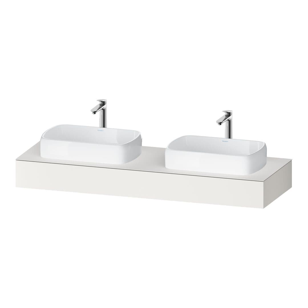 Duravit Collection One – Πάγκος Νιπτήρα – 1600 mm – White Super Matt, Decor (QA4808084840000)