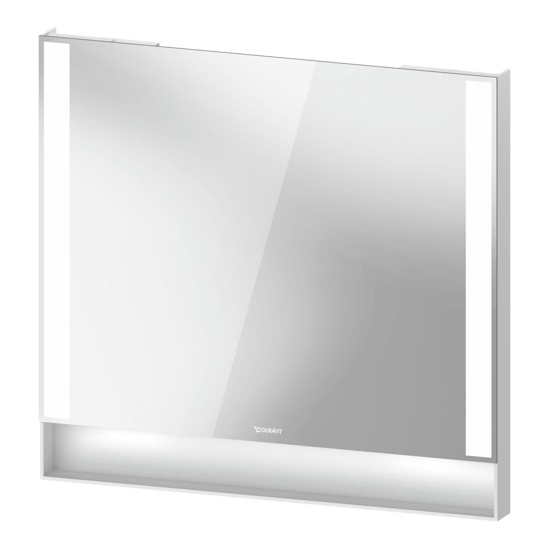 Duravit Collection One – Καθρέπτης Μπάνιου – 800×750 mm, με φωτισμό LED – White Matt (QA7082018187000)