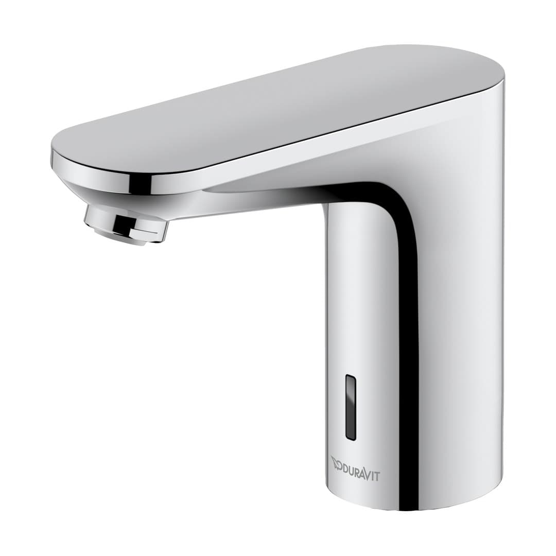 Duravit Sensor 1 – Μπαταρία Νιπτήρα – ηλεκτρονική, μπαταρίας, προρρύθμιση θερμοκρασίας, παροχή 1,6 l/min – Chrome High Gloss (SE1094009010)