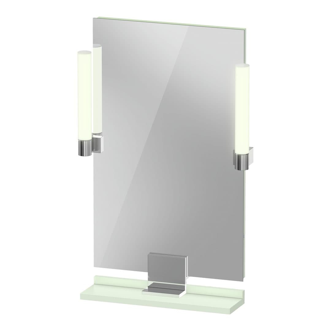 Duravit Sivida – Καθρέπτης Μπάνιου – 450×650 mm, με φωτισμό LED – Pale Green Matt (SV7420010HH0000)