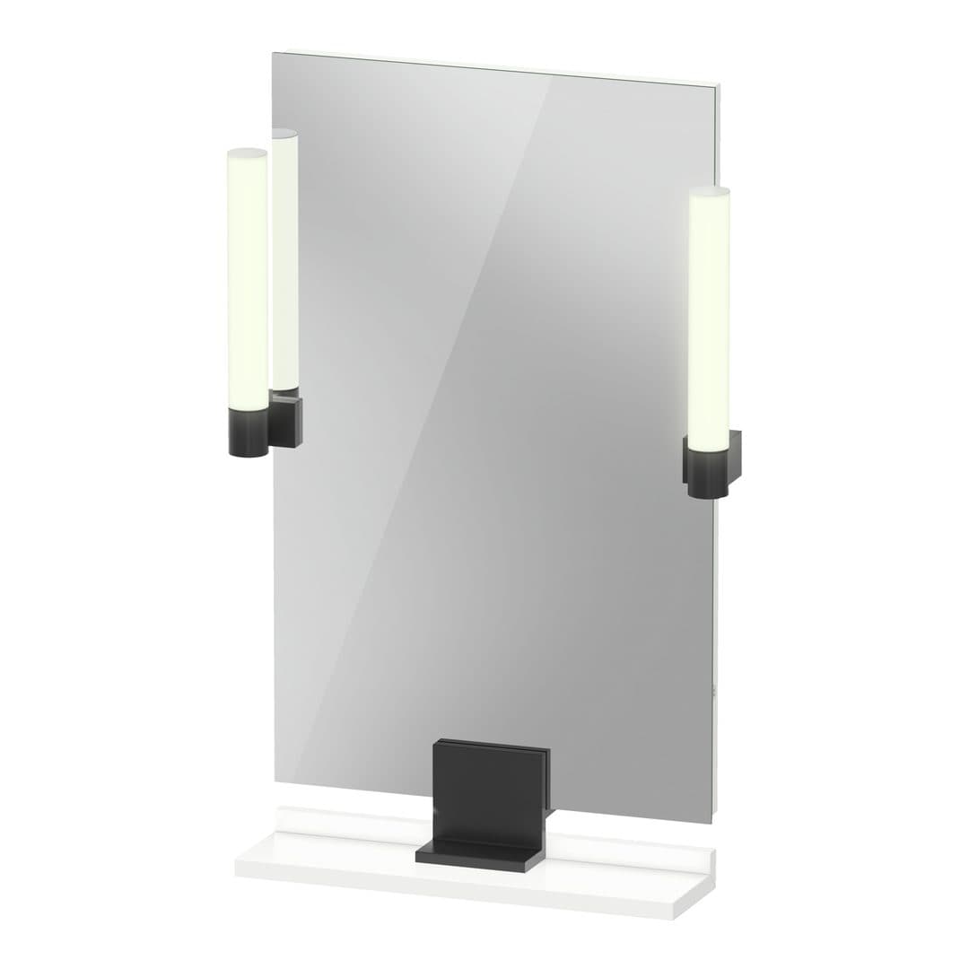 Duravit Sivida – Καθρέπτης Μπάνιου – 450×650 mm, με φωτισμό LED – White Matt (SV74200BD180000)