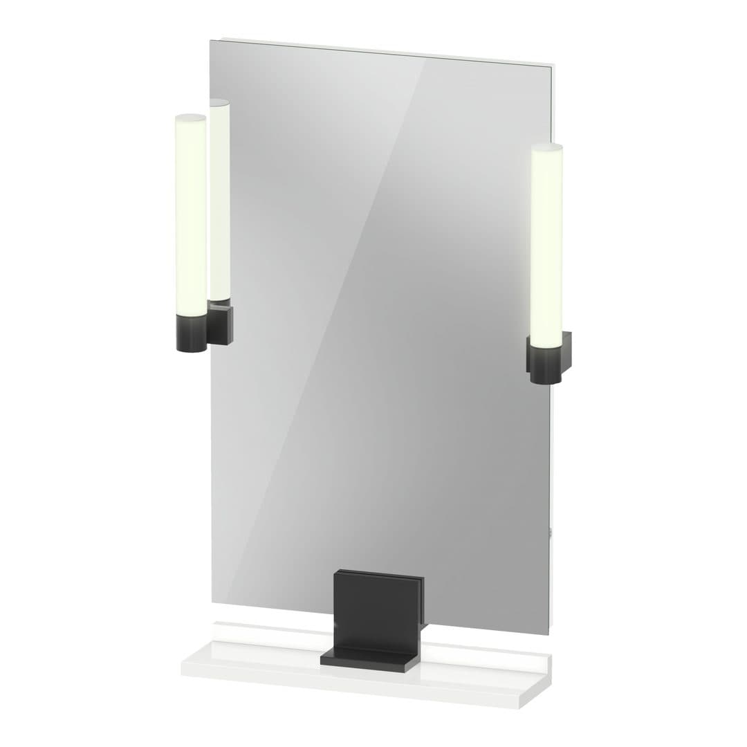 Duravit Sivida – Καθρέπτης Μπάνιου – 450×650 mm, με φωτισμό LED – White High Gloss (SV74200BD220000)