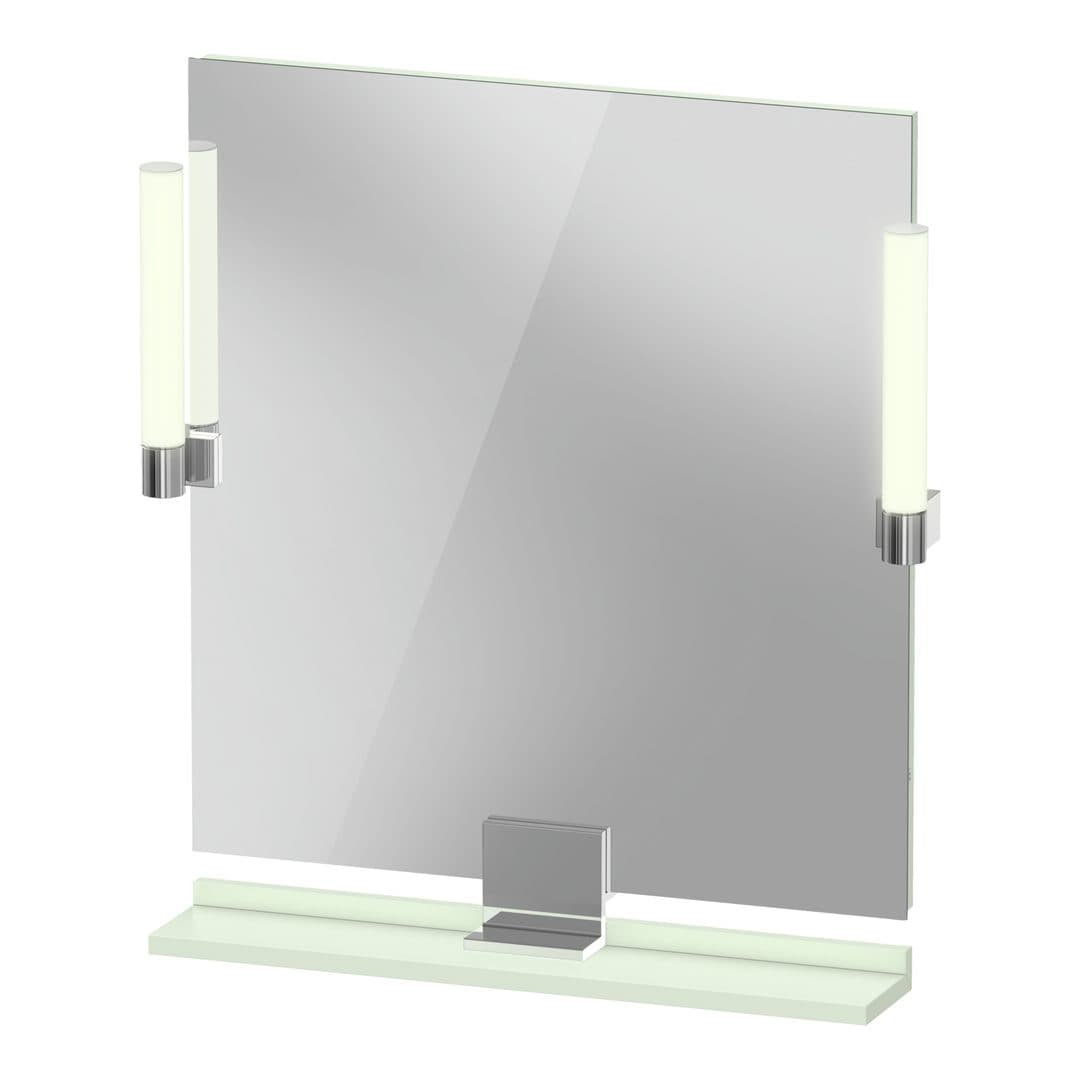 Duravit Sivida – Καθρέπτης Μπάνιου – 650×650 mm, με φωτισμό LED – Pale Green Matt (SV7421010HH0000)