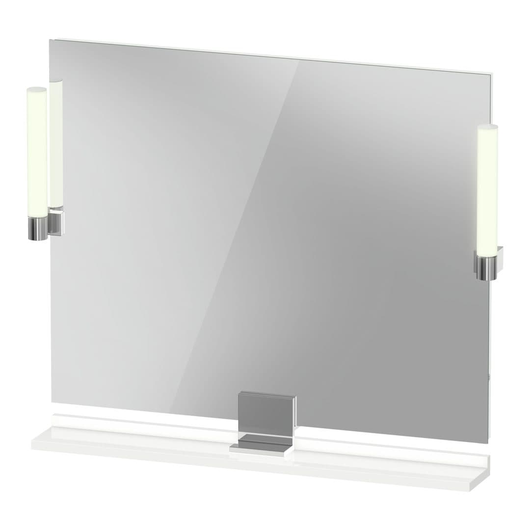 Duravit Sivida – Καθρέπτης Μπάνιου – 850×650 mm, με φωτισμό LED – White High Gloss (SV7422010220000)