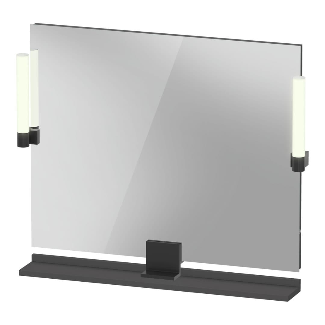 Duravit Sivida – Καθρέπτης Μπάνιου – 850×650 mm, με φωτισμό LED – Graphite Matt (SV74220BD490000)