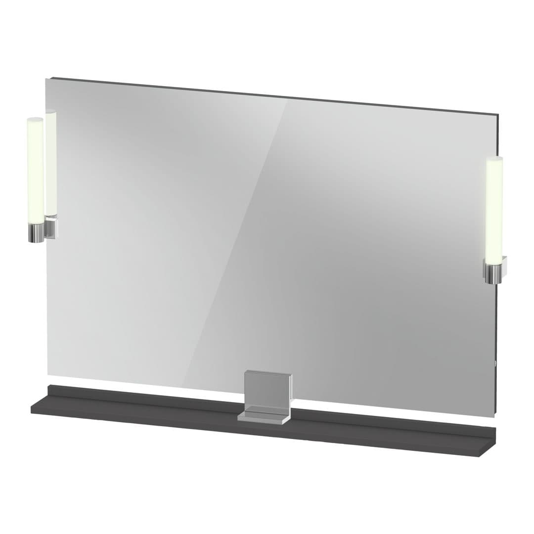 Duravit Sivida – Καθρέπτης Μπάνιου – 1050×650 mm, με φωτισμό LED – Graphite Matt (SV7423010490000)